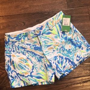 NWT Lilly Pulitzer Callahan shorts- 00